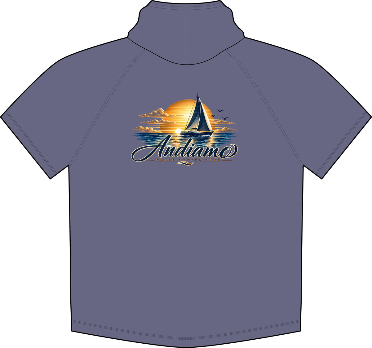 PosiCharge Tri-Blend Wicking Short Sleeve Hoodie