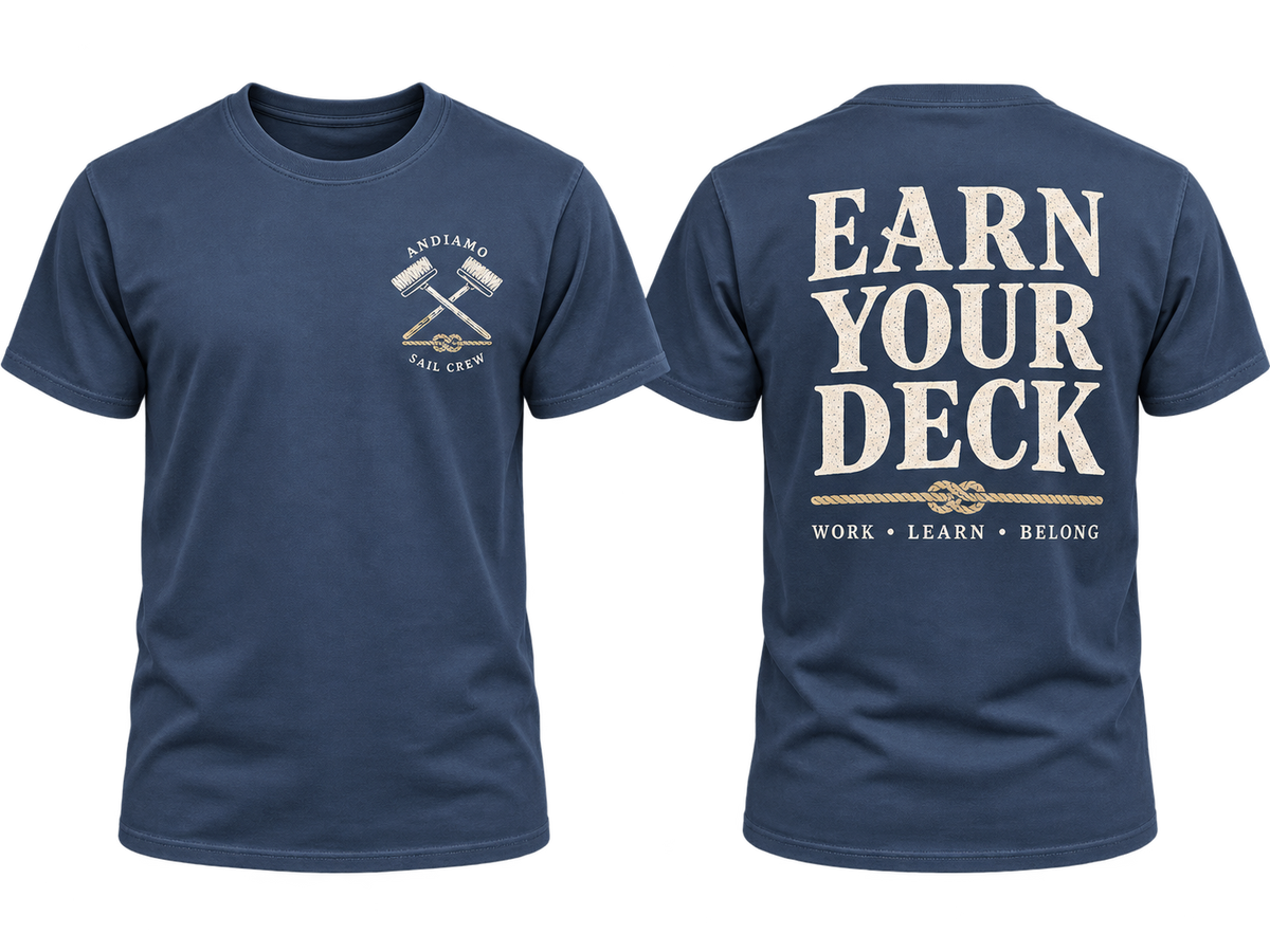 Earn your Deck 1 tshirt