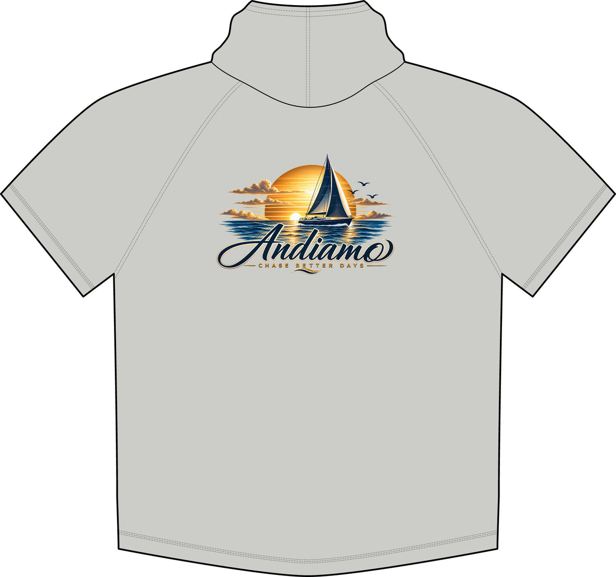 PosiCharge Tri-Blend Wicking Short Sleeve Hoodie