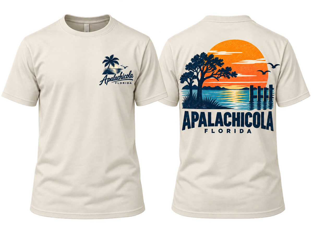Apalachicola 3 tshirt