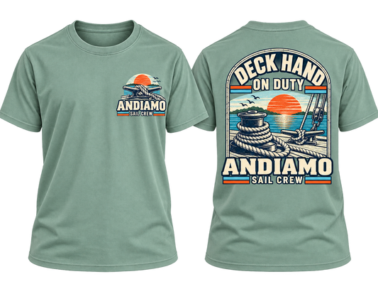 Deck hand 4 tshirt