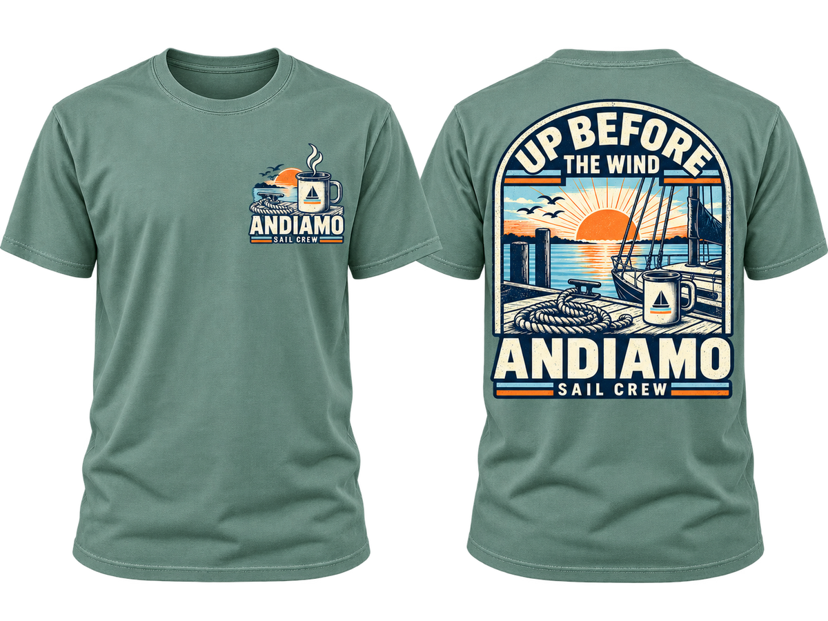 Up before the Wind 1 tshirt